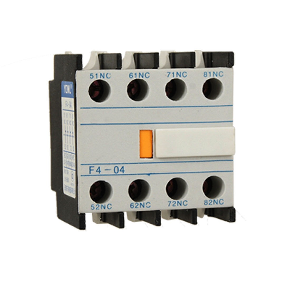 Auxiliary 4 NC Contacts Block Switch for AC Contactor