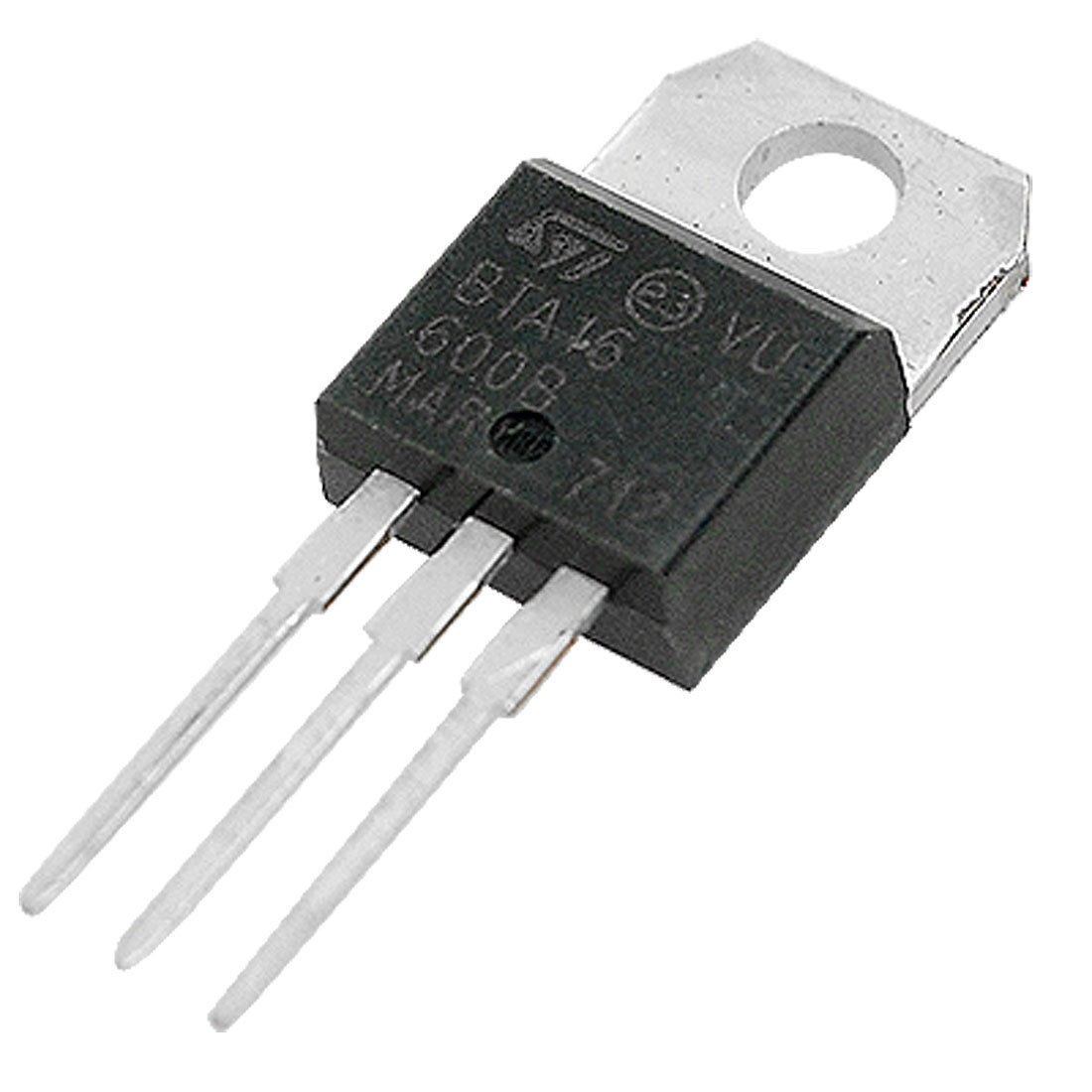 5 Pcs Silicon Bidirectional Thyristors 600V BTA16-600B
