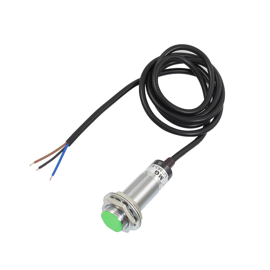 LJ18A3-5-Z/AY 6-36VDC 5mm PNP NC Output Inductive Proximity Sensor Switch