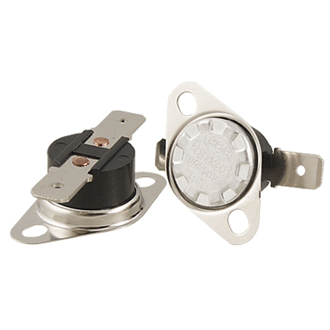 5 x Temperature Control Switch Thermostat 75C Celsius N.C. KSD301