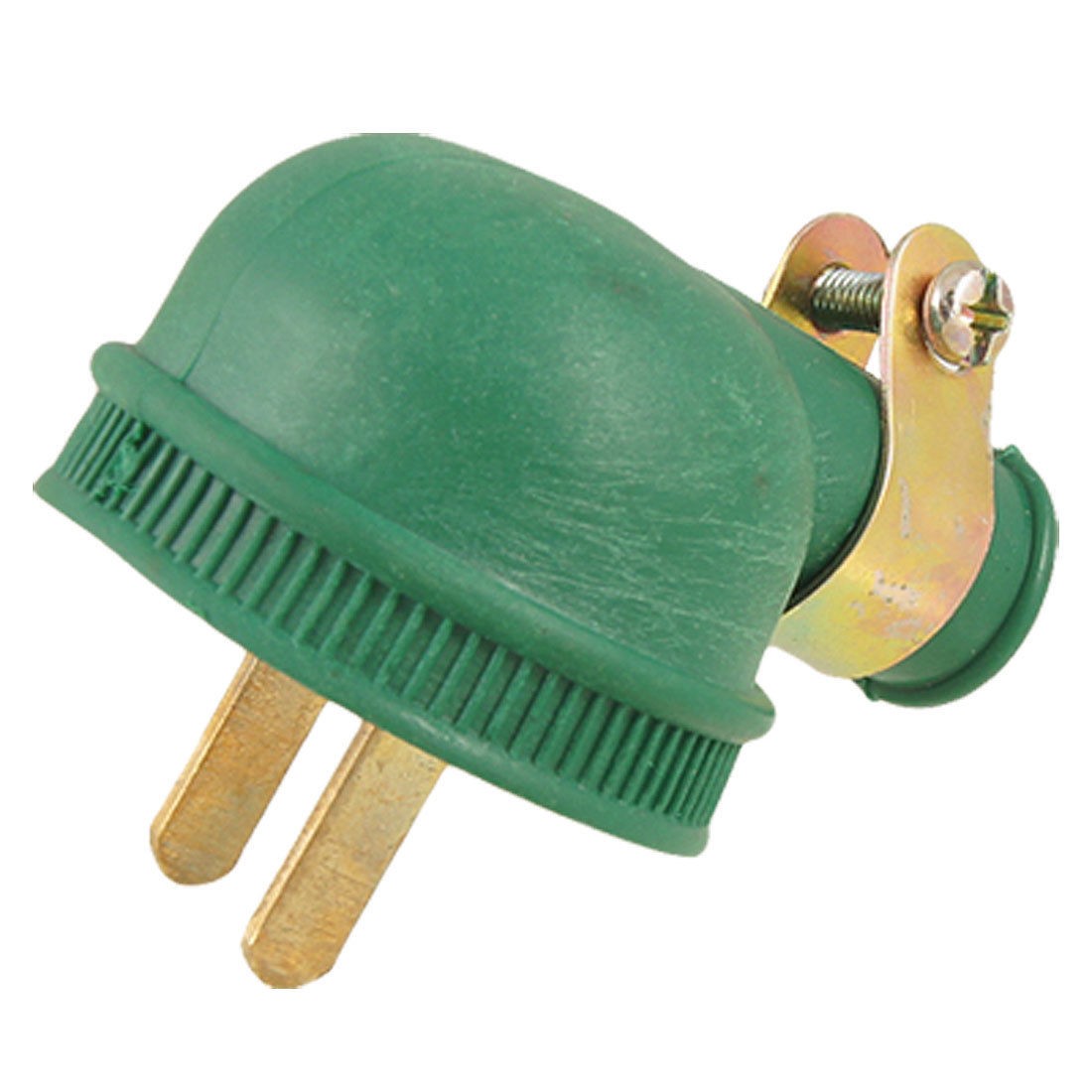 US Plug AC 250V 16A Green Plastic Housing Power Adapter