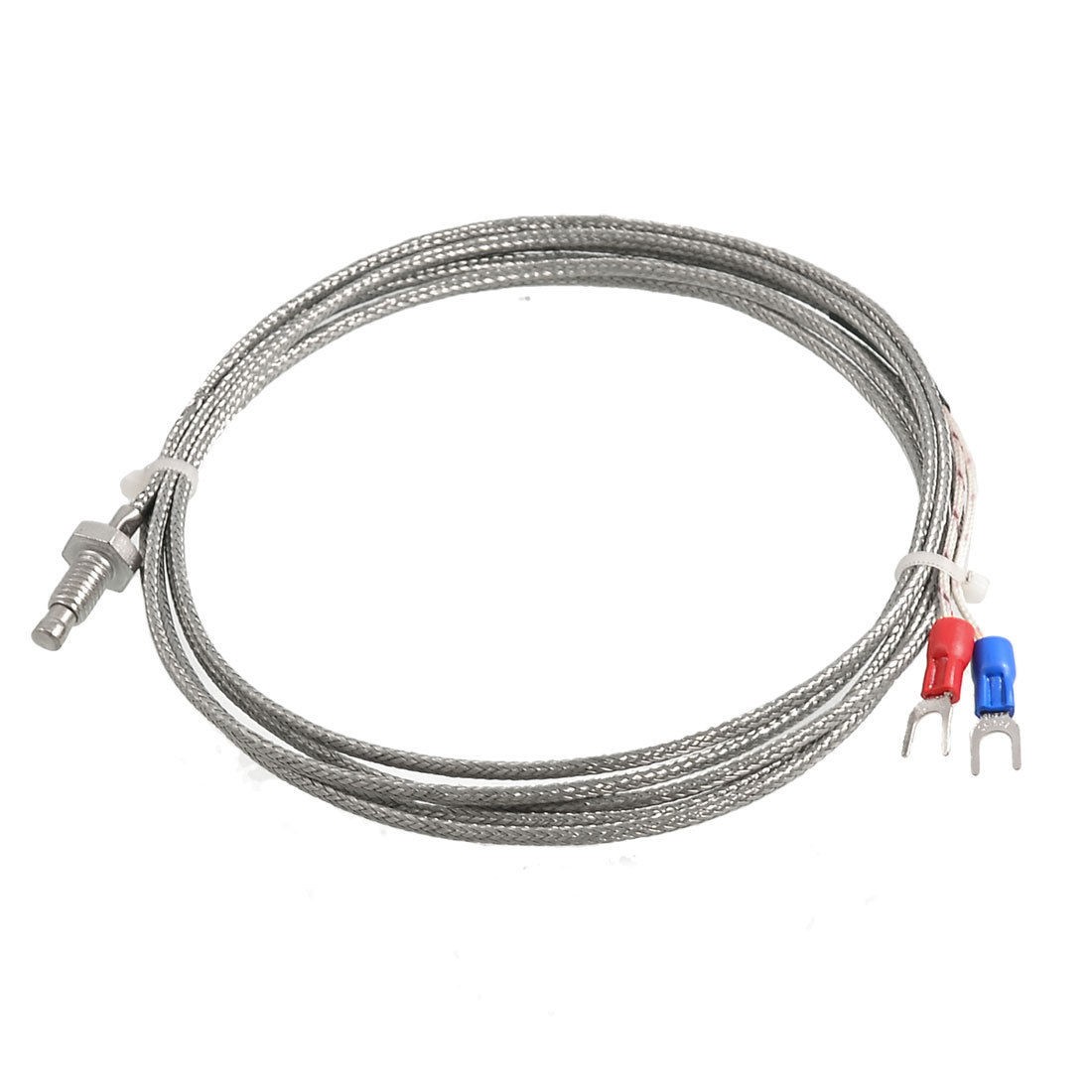K Type 5.4mm Thread Thermocouple Temperature Measurement Sensor 2M