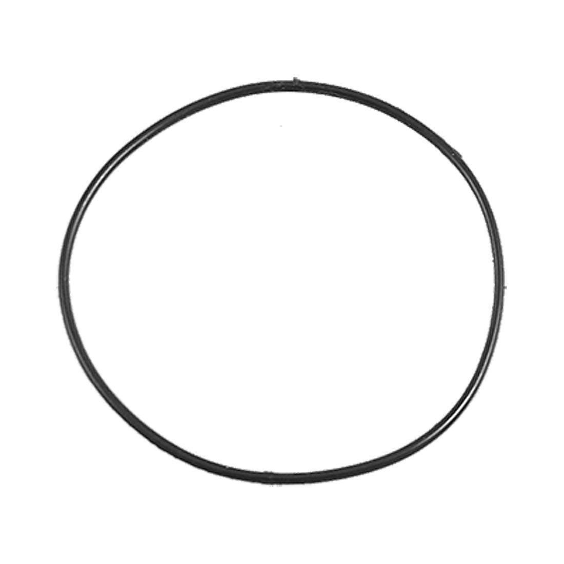 40 x 1mm Rubber Gasket Washer Oil Seal Rings Blk 20 Pcs