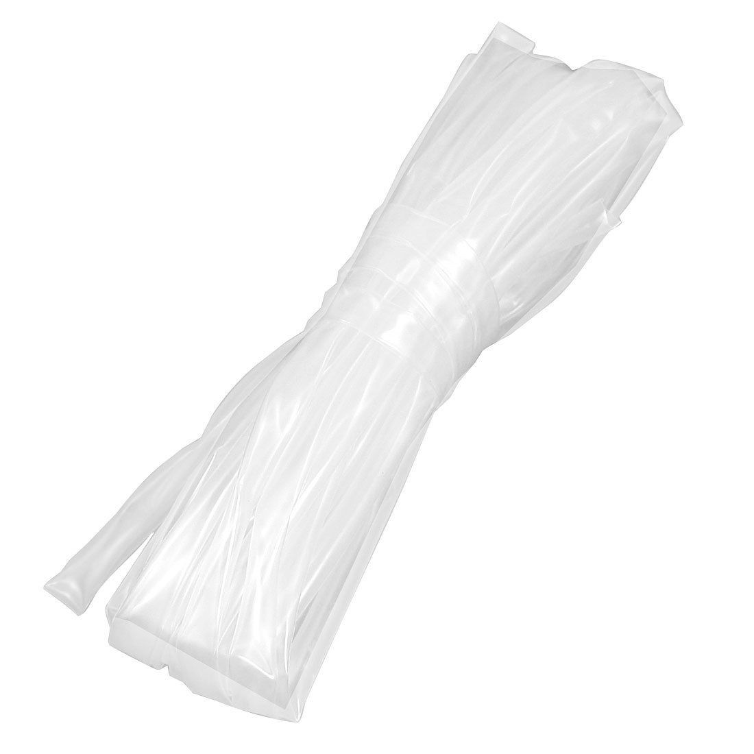 6mm Diameter Clear Polyolefin Heat Shrinking Tube 6M 19.7Ft