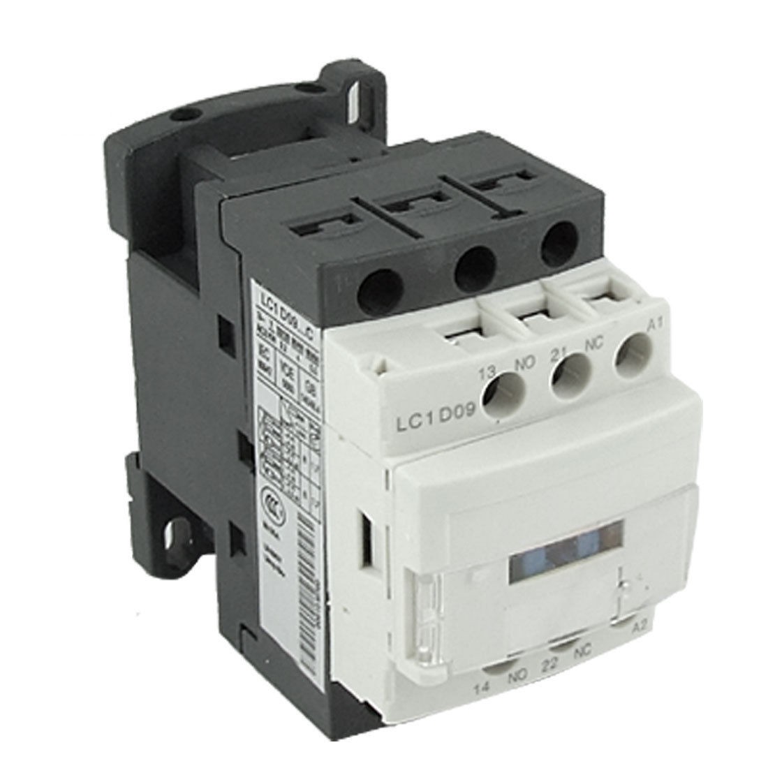 LC1D09Q7V 3 Poles Contactor 9A 690V NO NC Contact AC Coil 380V 50/60Hz