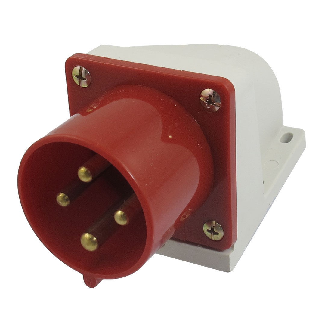 AC 380V-415V 32A 3P+E IEC309-2 Panel Mount Industrial Plug Engou