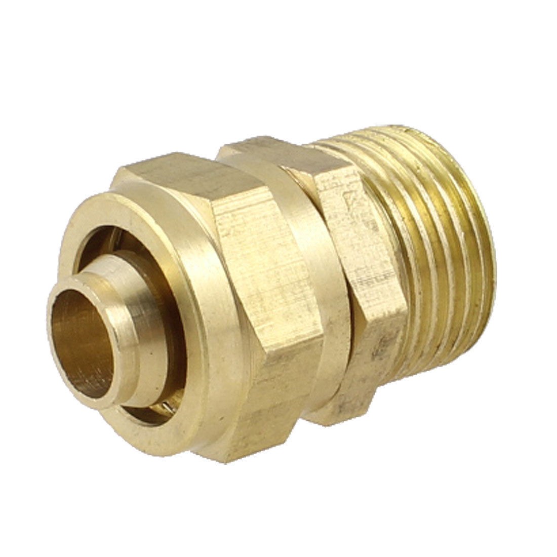 Pneumatic Fittings 7mm x 8mm Tube Quick Coupling Connector 3/8" PT Thread