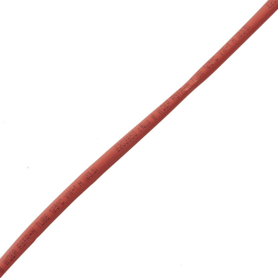 4 Pcs 3.5mm Dia Tube Sleeving Heat Shrink Tubing Red 2m 6.6ft