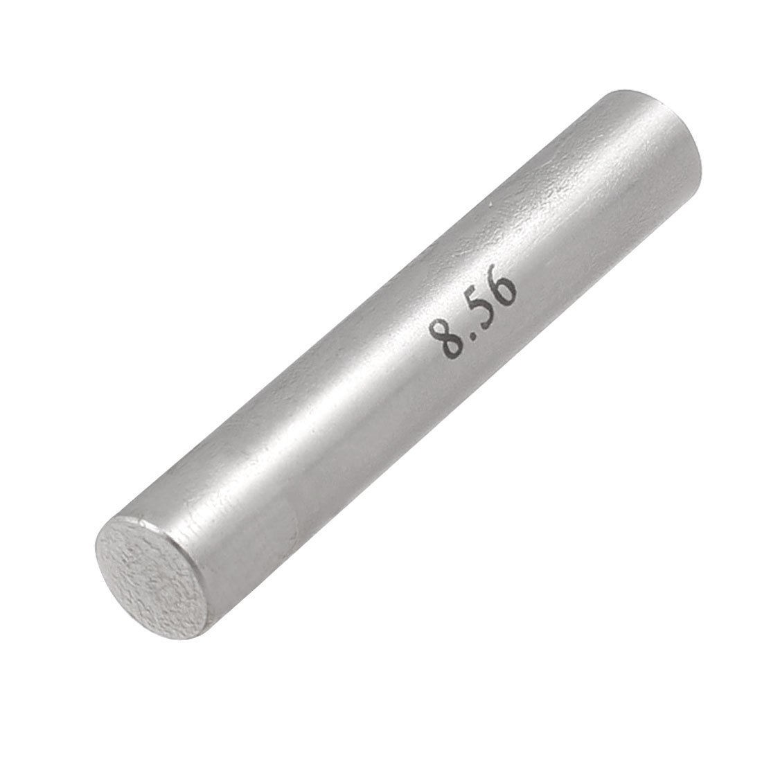 Hole Measuring 8.56mm x 50mm Pin Gage Gauge w Plastic Cylindrical Box