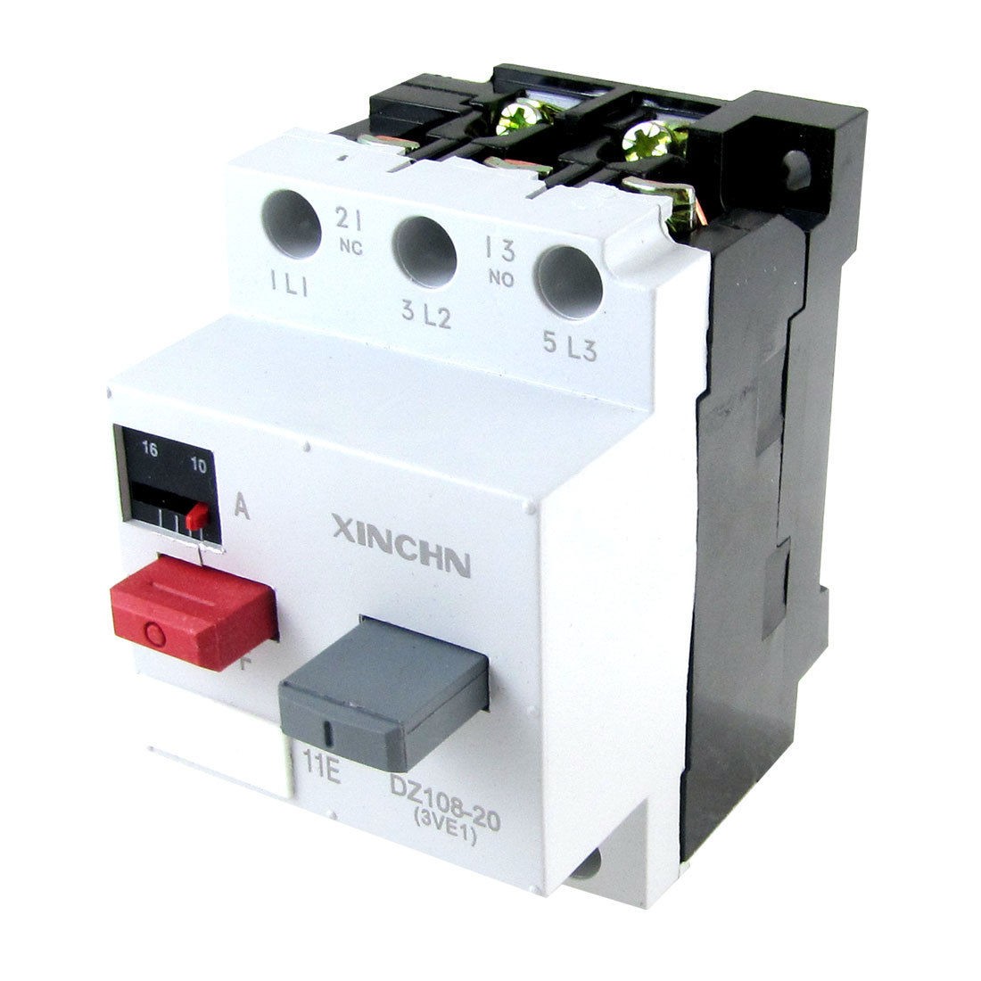 10-16A 1NO 1NC Moulded Case Motor Protection Circuit Breaker