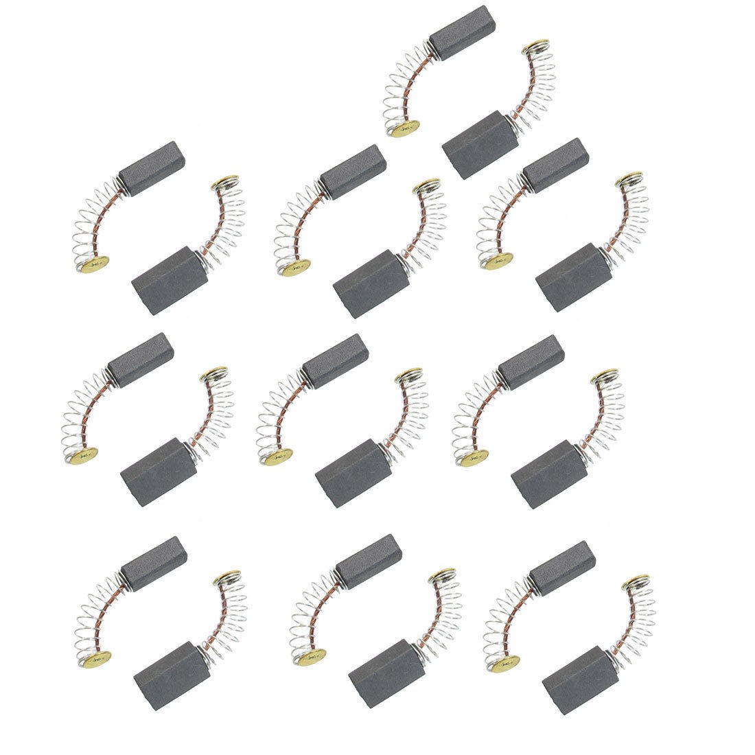 20 Pcs Spring 17/32" x 5/16" x 1/5" Bosch Electric Hammer Motor Carbon Brushes