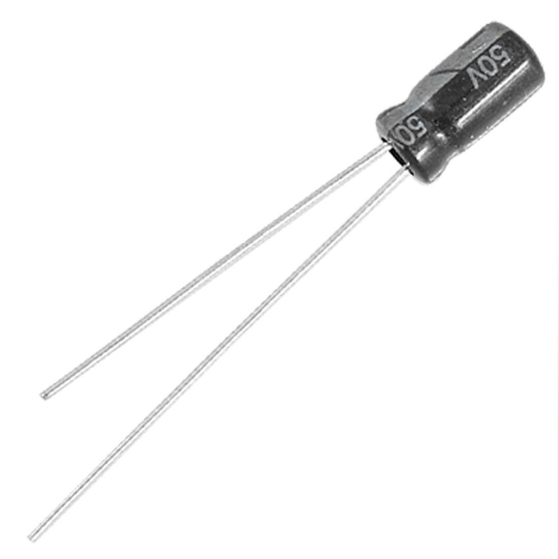 50V 0.47uF Radial Lead Electrolytic Capacitors(Bag of 100)
