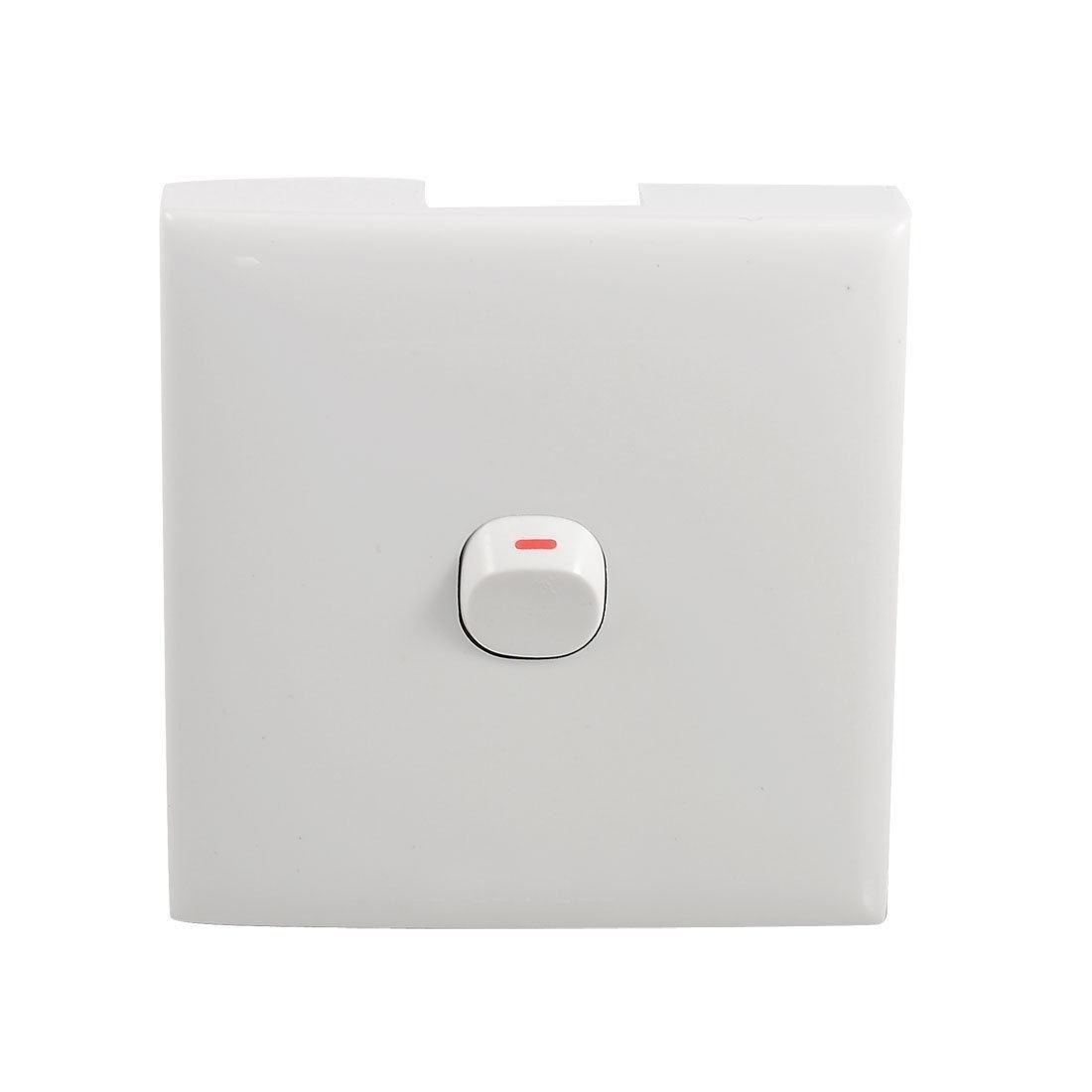 AC 250V 10A SPST On/Off 1 Gang Home Power Supply Wall Plate Switch