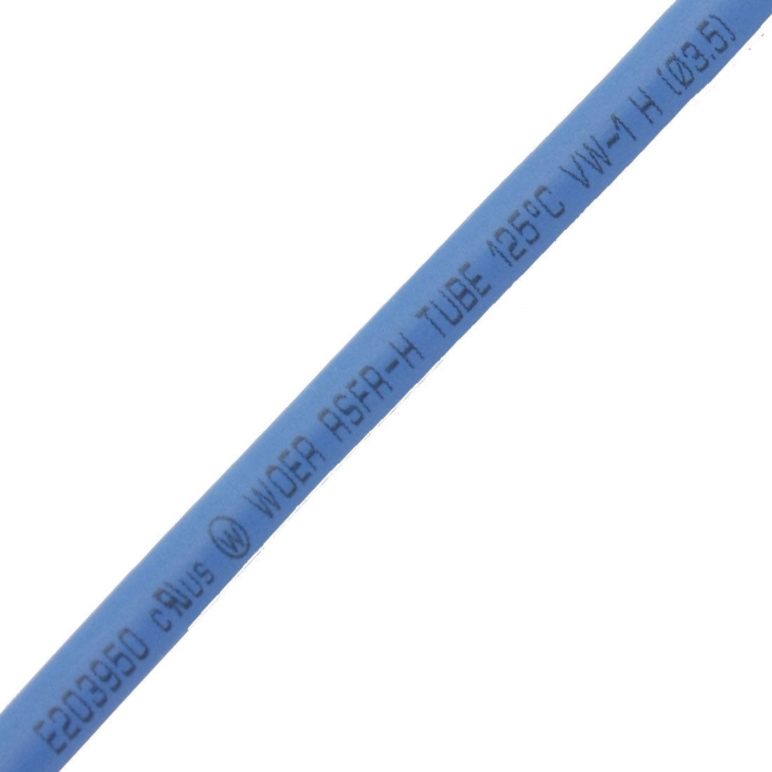 Ratio 2:1 3.5mm Dia Heat Shrinkable Tube Shrinking Tubing Blue 6M 20Ft