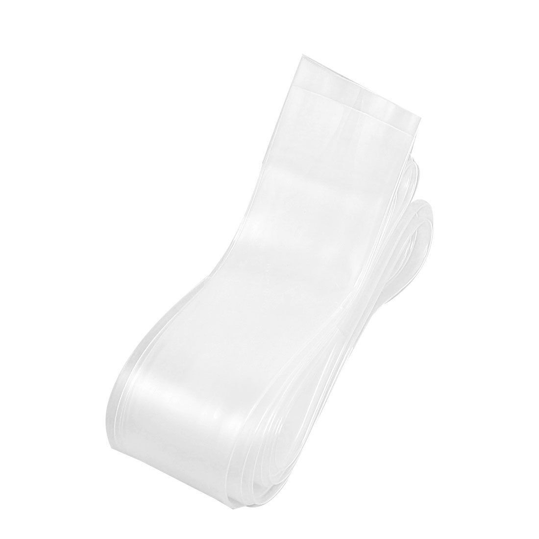 Clear 25mm Diameter Polyolefin 2:1 Halogen-Free Heat Shrink Tubing 2M 6.5Ft
