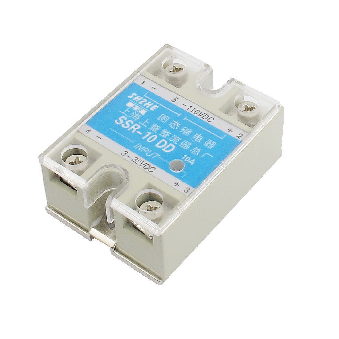 SSR-10DD DC to DC Covered Solid State Module Relay DC 3-32V DC 5-110V