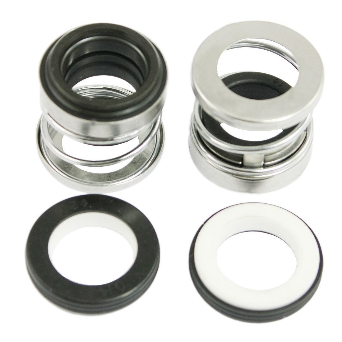 2 Pcs 108-16 16mm Diameter Mechanical Water Pump Shaft Seals