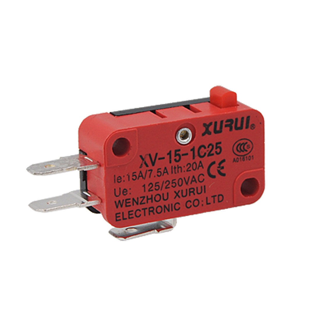 Button Actuator 3-Terminals AC Miniature Micro Switch