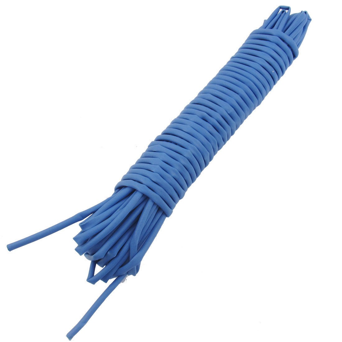 6M 19.7 Ft Long 0.8mm Dia. Blue Polyolefin Heat Shrinkable Tube
