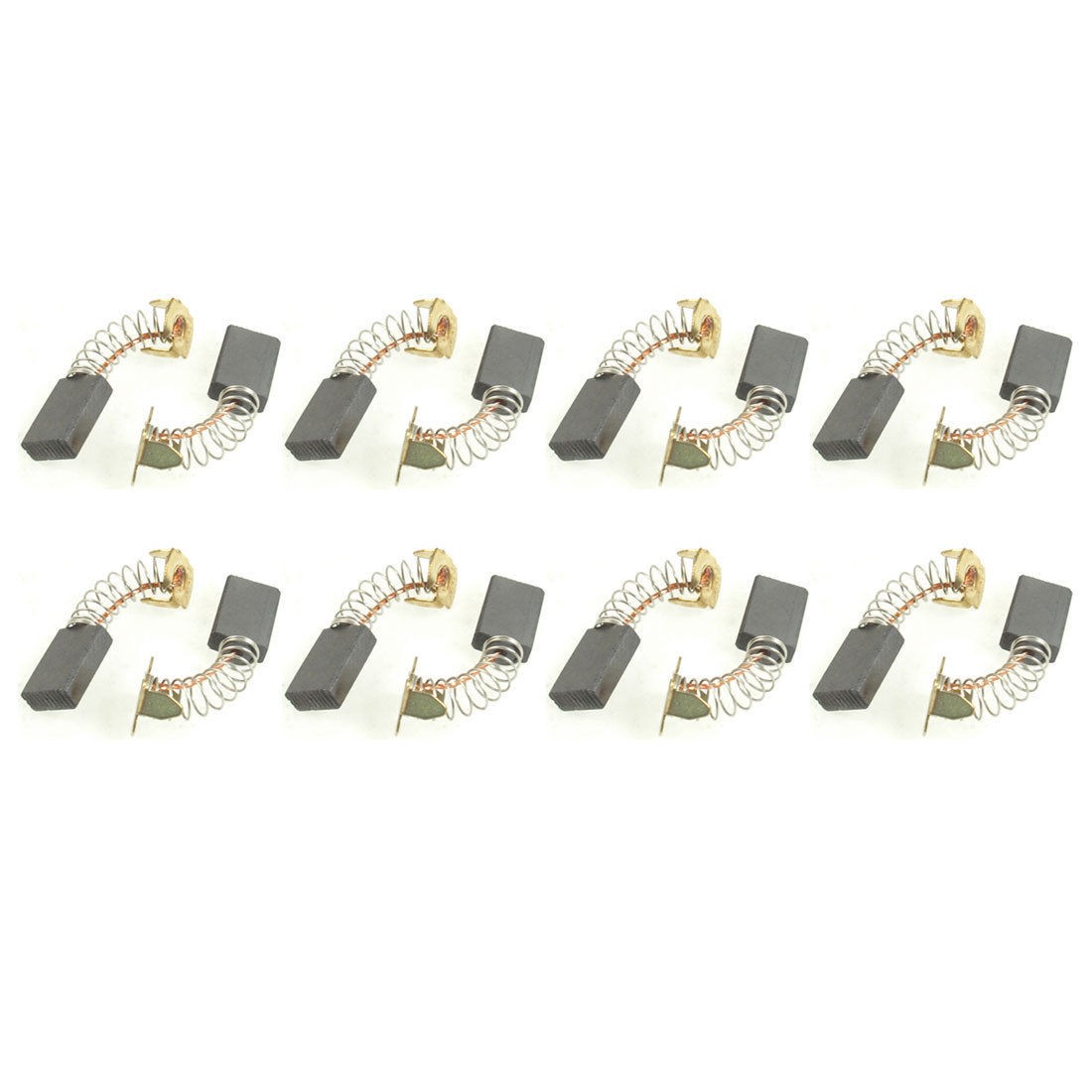 4 Pairs 3/4" x 7/16" x 1/5" Motor Carbon Brushes Replacement