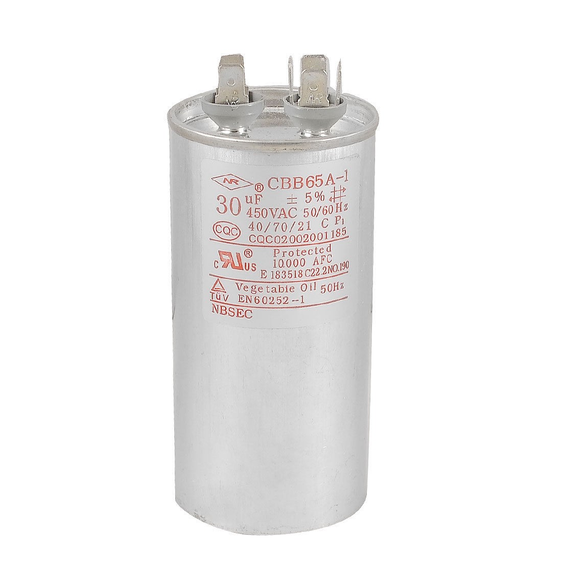 CBB65A-1 30uF AC450V Motor Run Capacitor for Air Conditioner