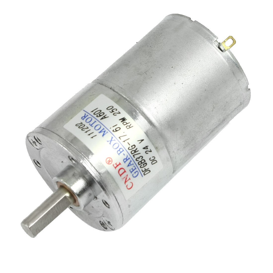 0.79kg.cm Torque 37mm Dia Magnetic Gear Motor 250 RPM 160mA 24V DC