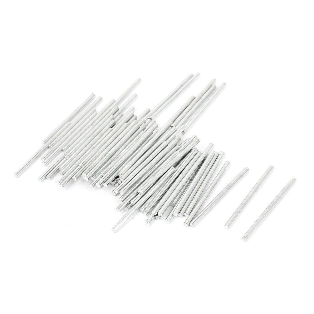 100pcs DIY RC Car Toy Model 2x35mm Straight Metal Round Shaft Rod Bars