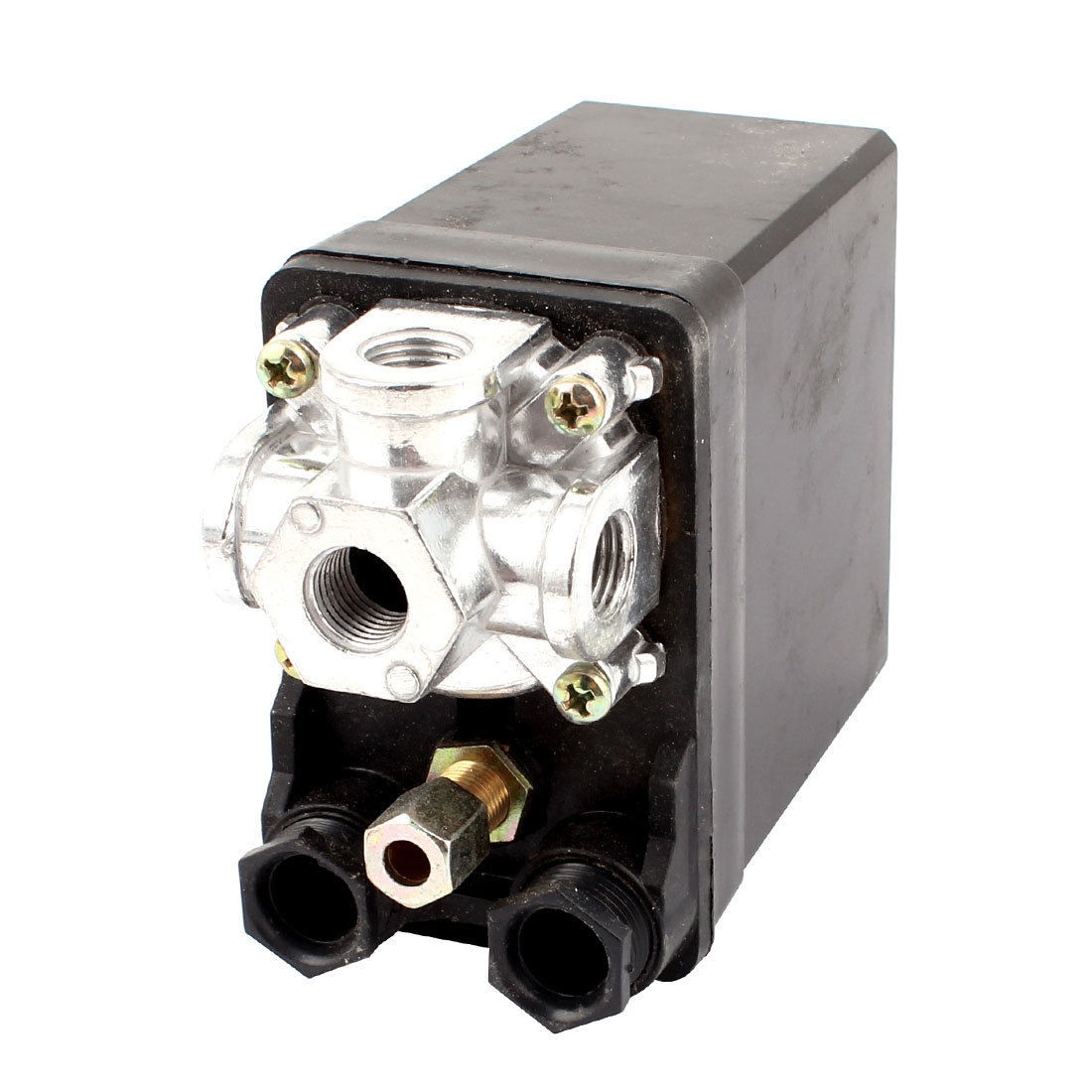 Air Compressor Pressure Switch Control Valve 4 Port 175 PSI AC 500V 20A