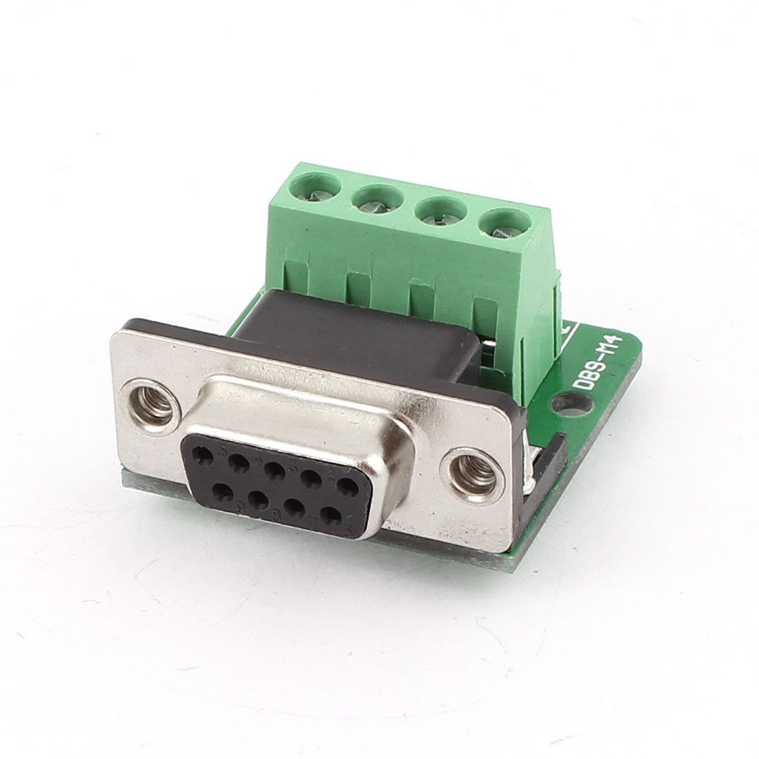DB9 M4 Female Adapter Signal Module RS232 Serial to 4P Terminal Connector