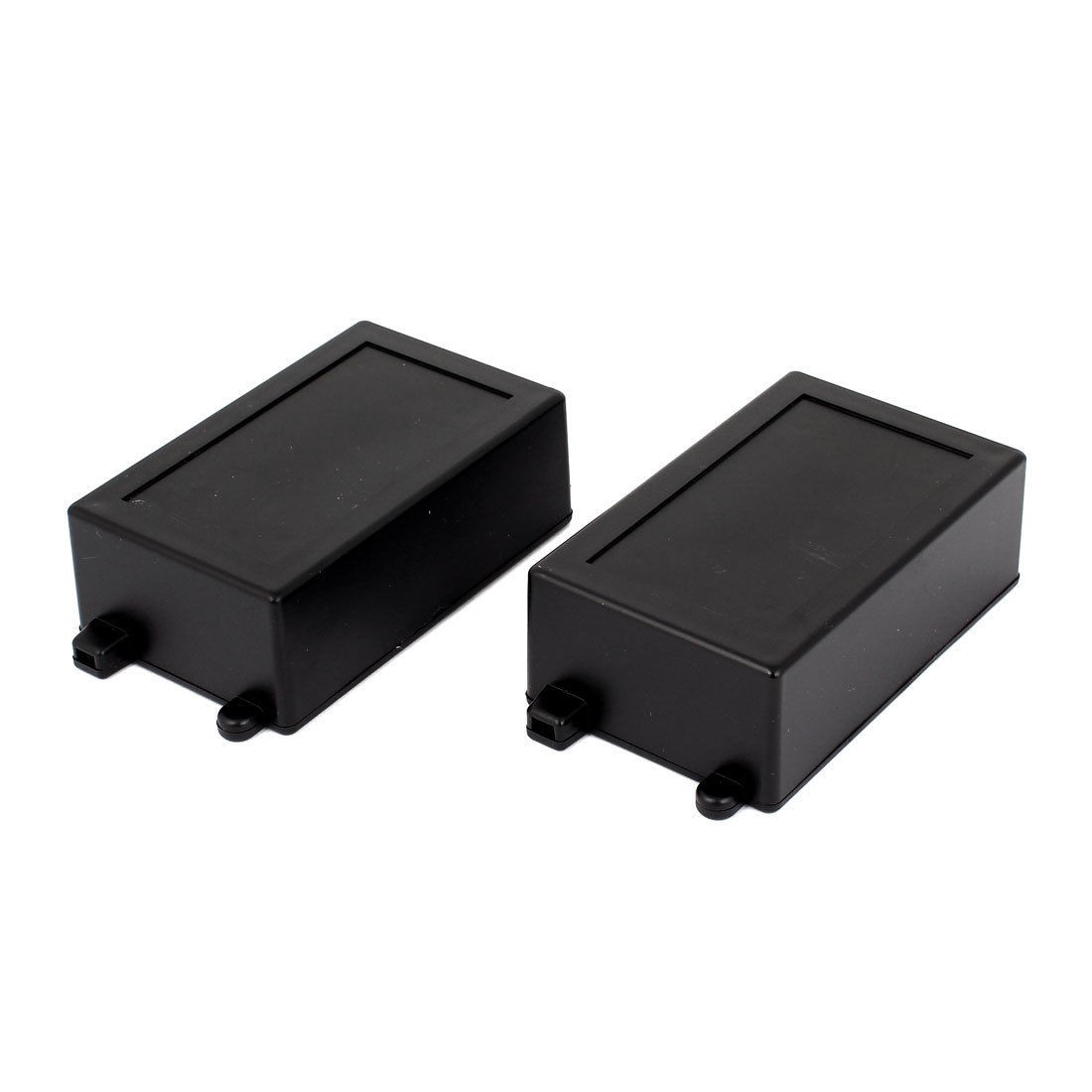 2pcs Waterproof SEALED Electric Protector Junction Box Black 100mm x 62mm x 35mm