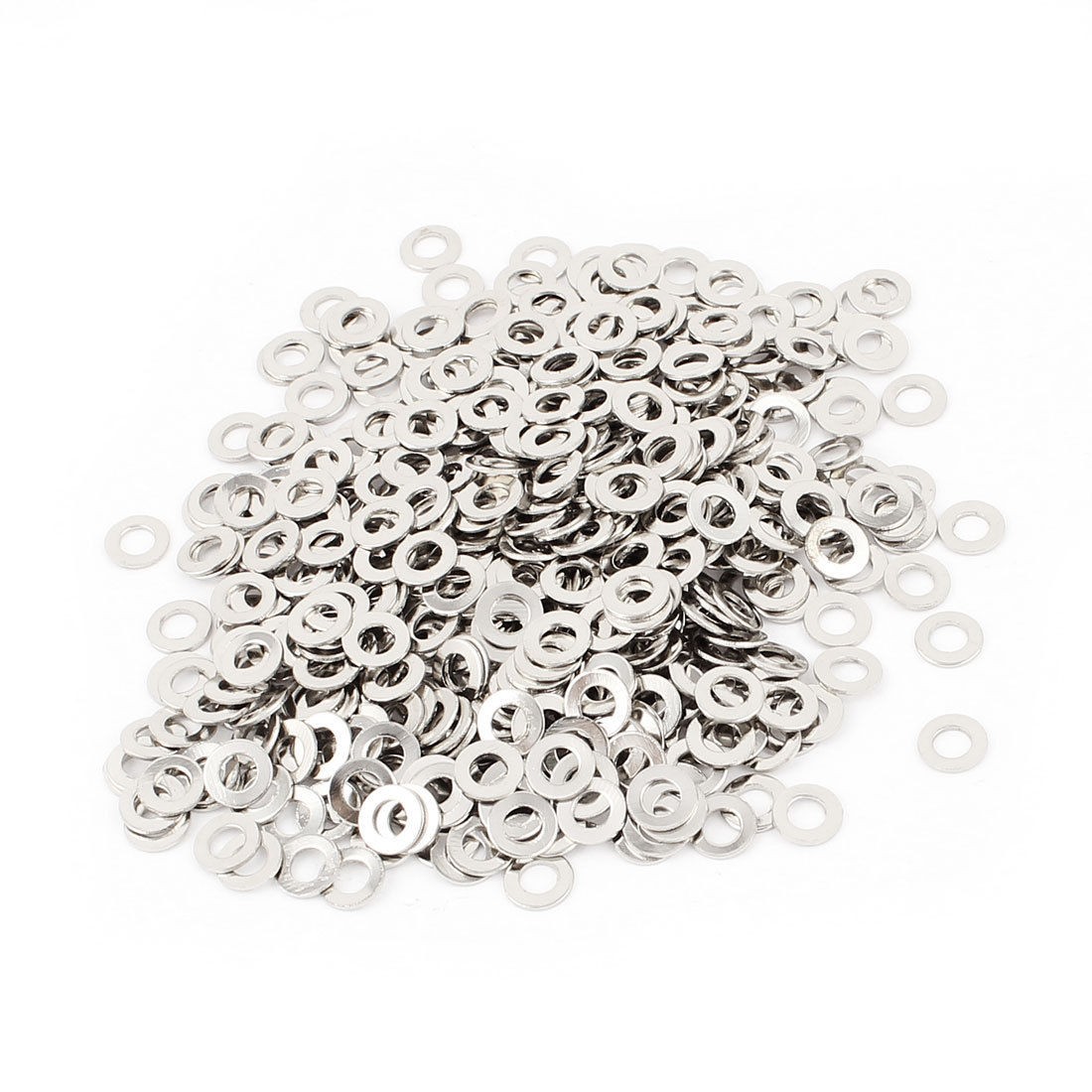 500pcs 3mmx6mmx0 6mm Spring Screw Flat Metal Washer Spacer Fastener