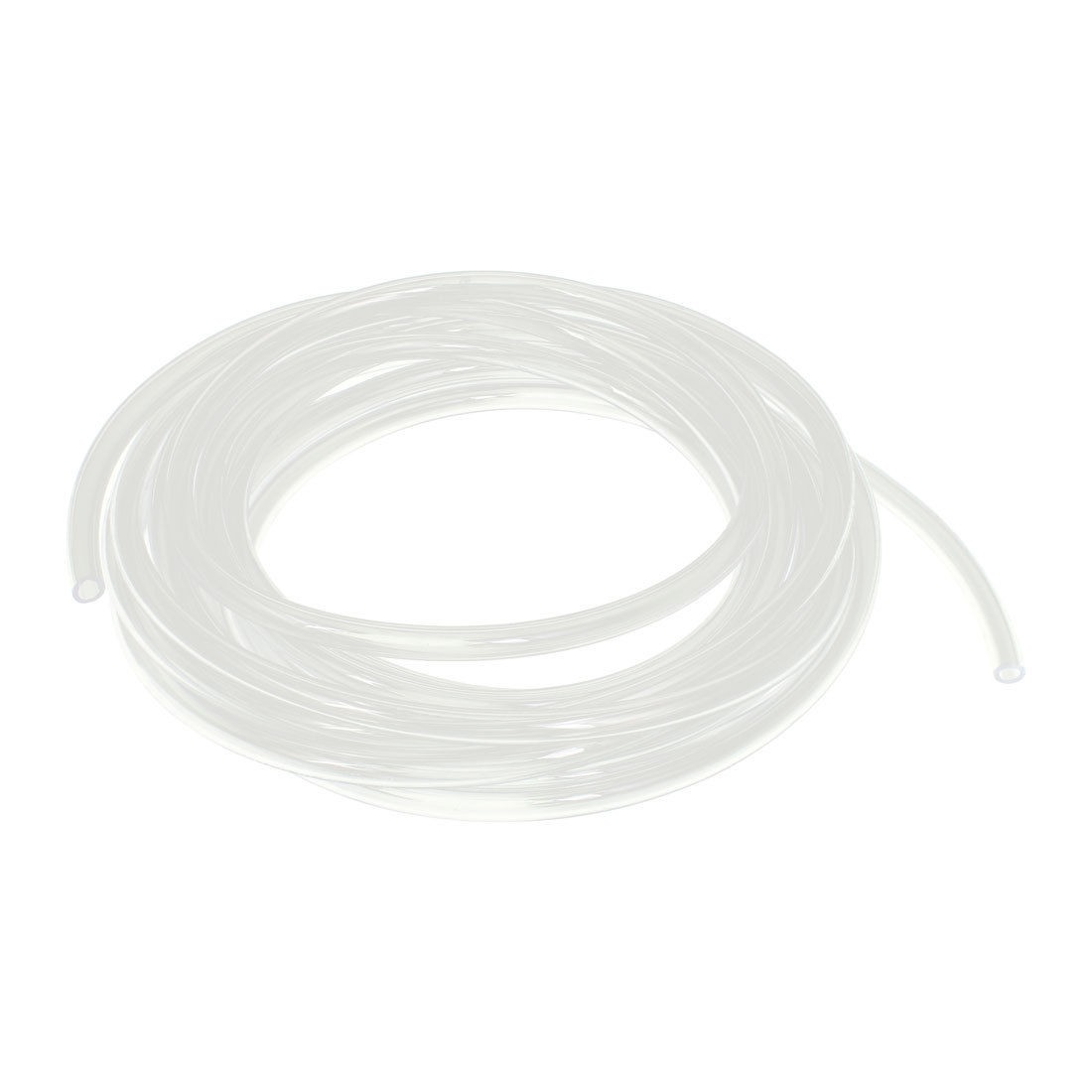 PU Air Tubing Hose 6 5mm x 10mm Flexible Fuel Gas Line Pneumatic Tube Clear 7M