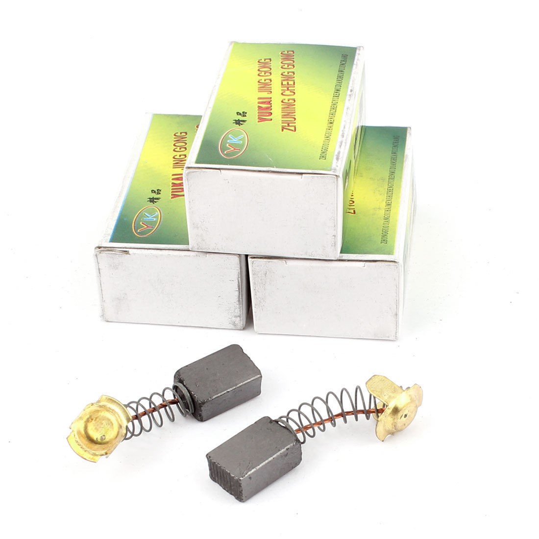 4 Pairs Repairing Parts Motor Carbon Brush 16 x 11 x 7mm for Power Tool