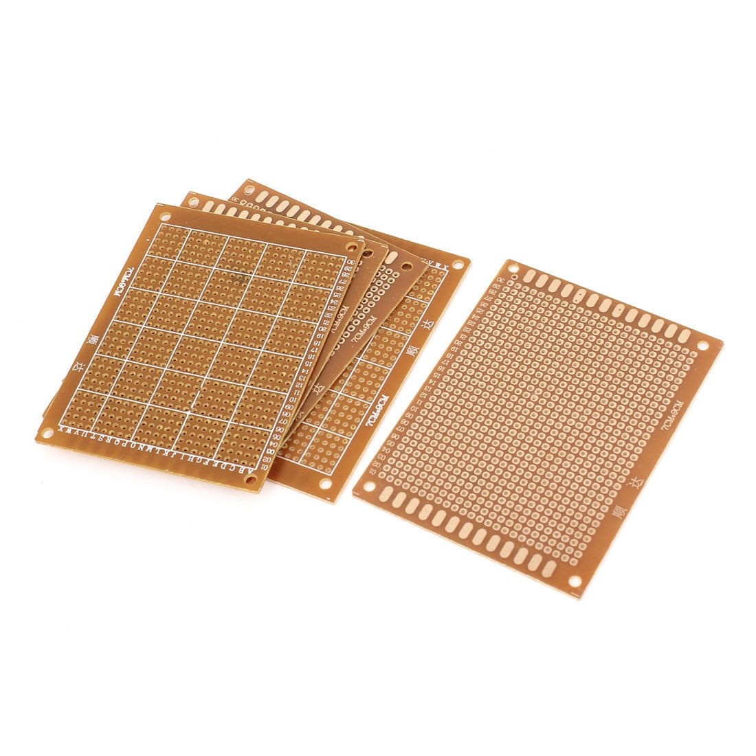5pcs Universal Prototyping Experiment Tester Matrix PCB Circuit Board 7cm x 9cm