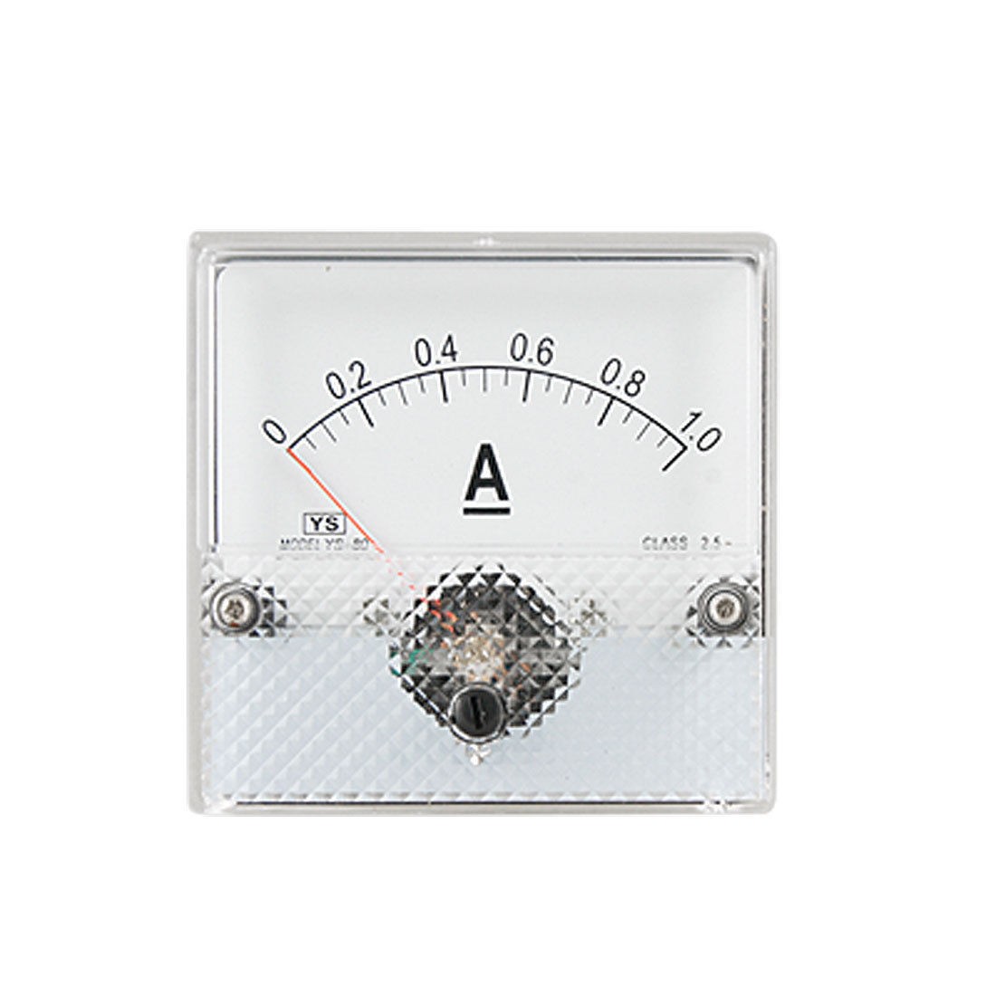 DC 0-1A Current Panel Amperemeter Gauge Class 2.5 Accuracy