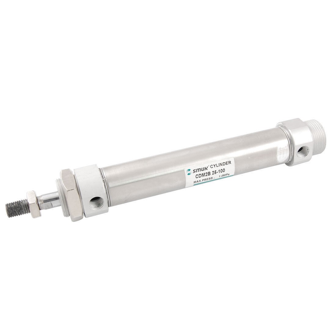25mm Bore 100mm Stroke Double Acting Pneumatic Mini Air Cylinder