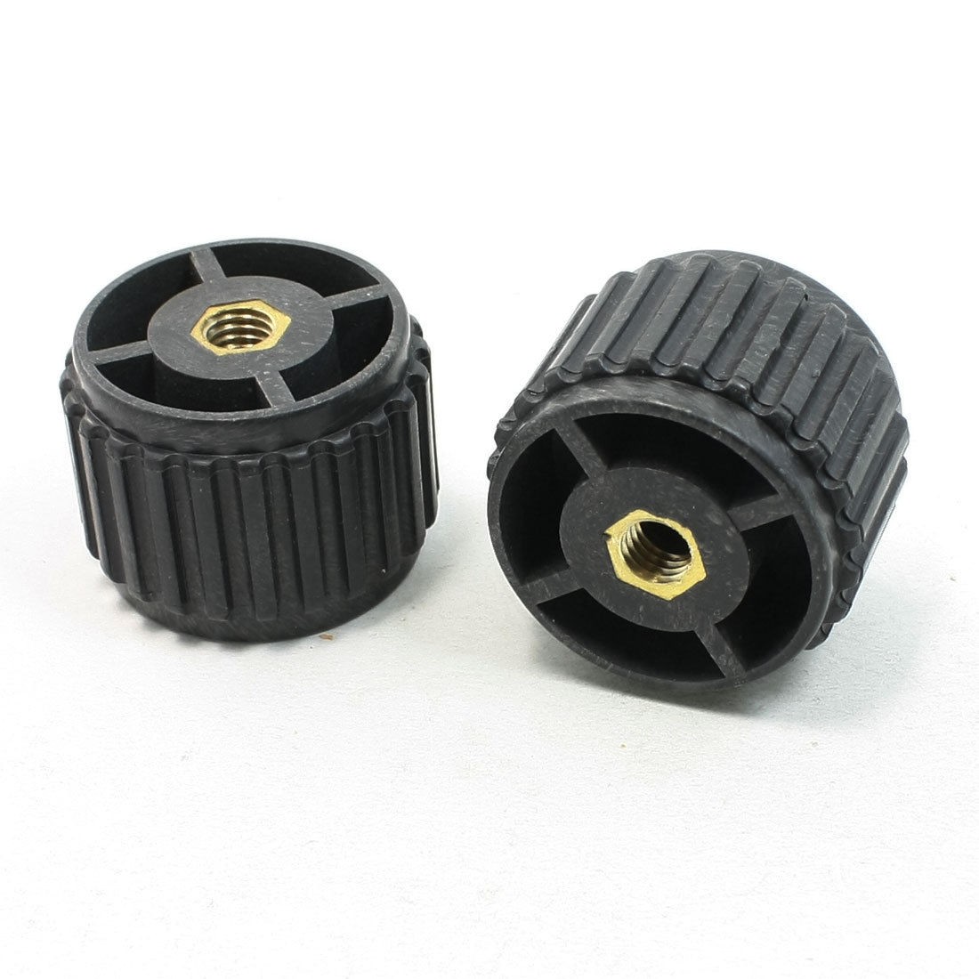 2Pcs 8mm Dia Thread 30mm Height 40mm Diameter Busbar Supports Insulators