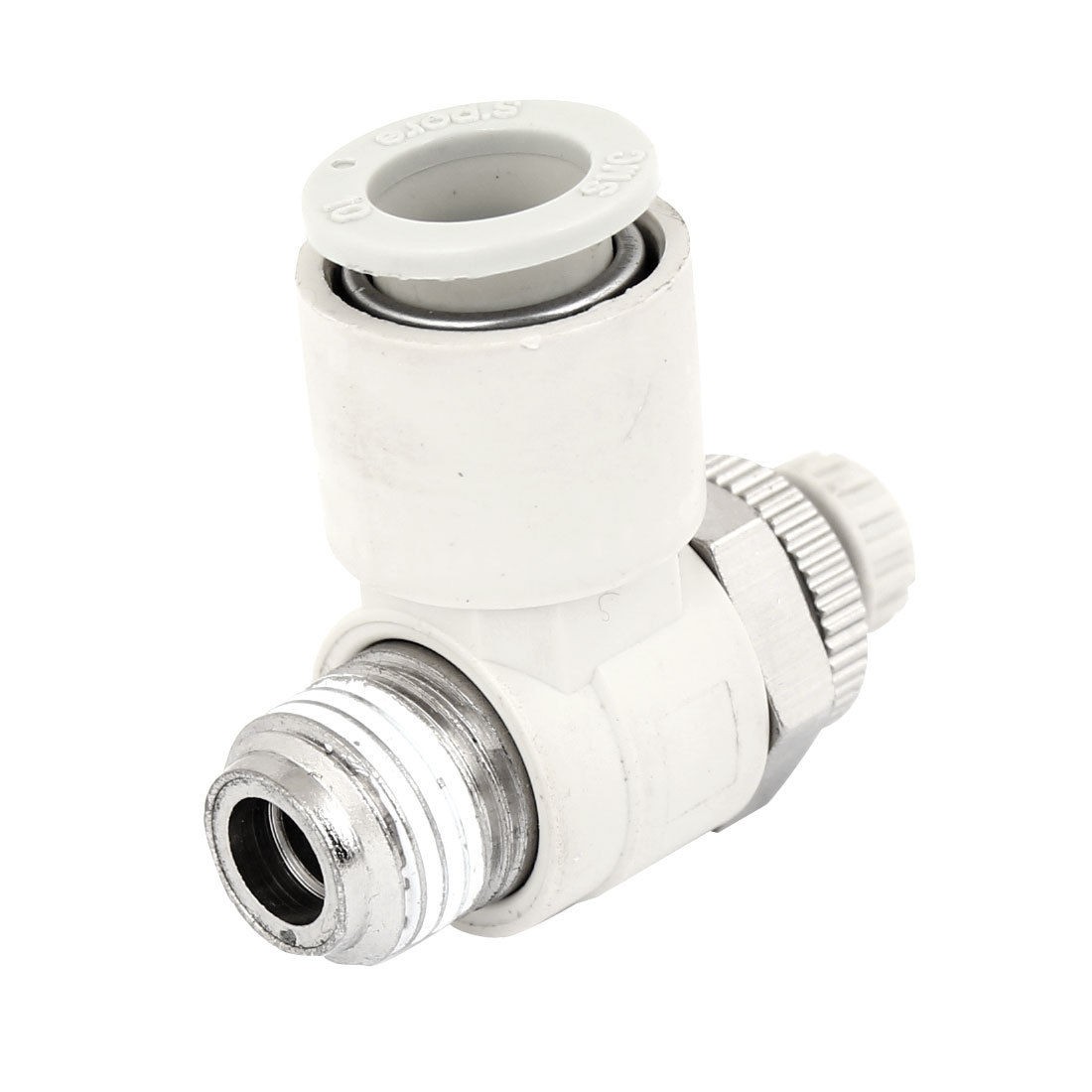 10mm Diameter Tube 1 4" PT Male Threaded Air Flow Speed Controller