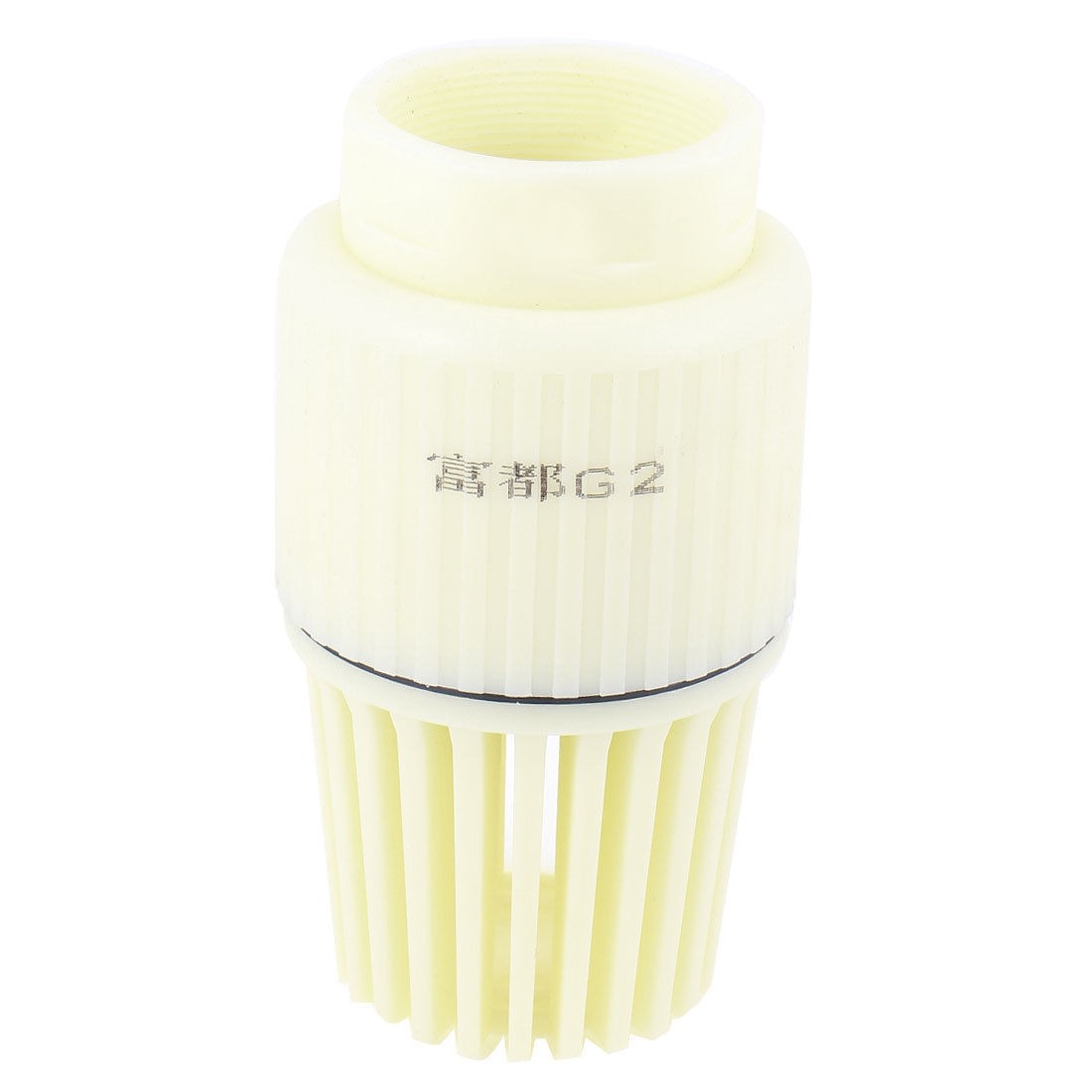 Beige Replacement Part Centrifugal Jet Pumps 2" Connecting Dia PVC Foot Valve