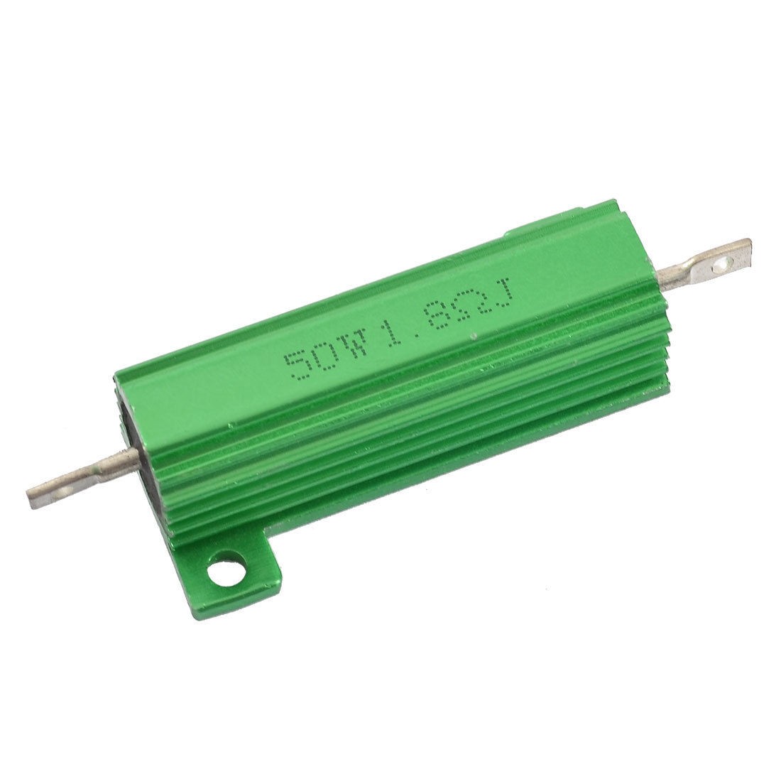 Aluminum Case Chassis Mounted 50W Watt 1.8 Ohm Wirewound Resistor