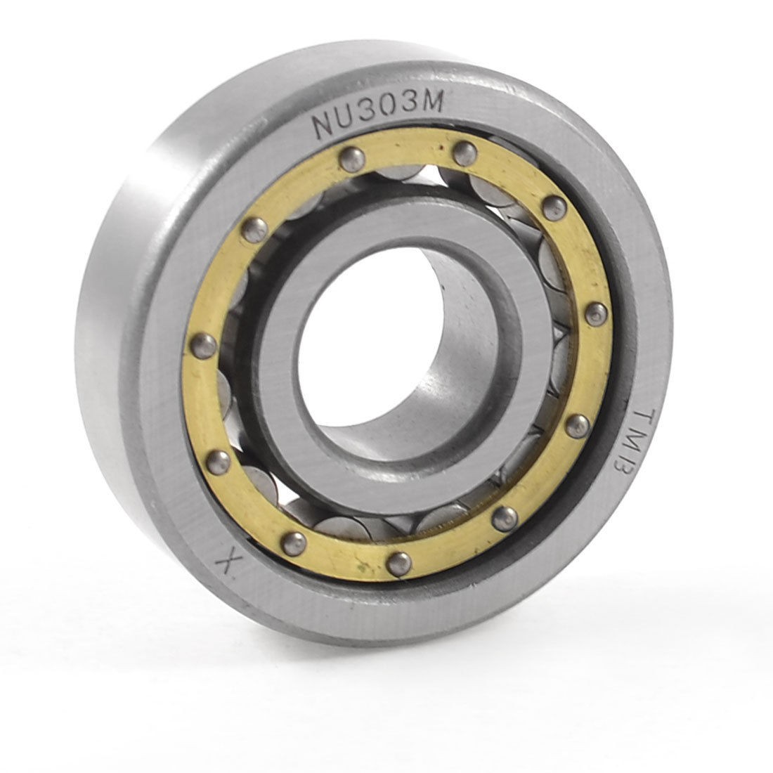 20mm x 45mm x 12mm NU303M Cylinder Cylindrical Roller Wheel Bearing