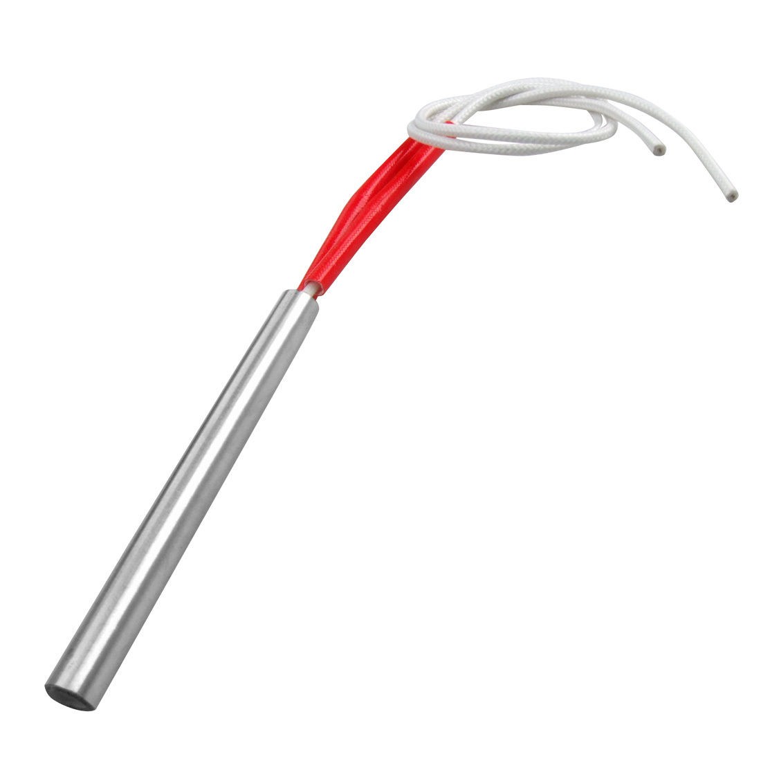 8mm x 80mm AC 110V 250 Watt Wired Cartridge Heater for Die Heating