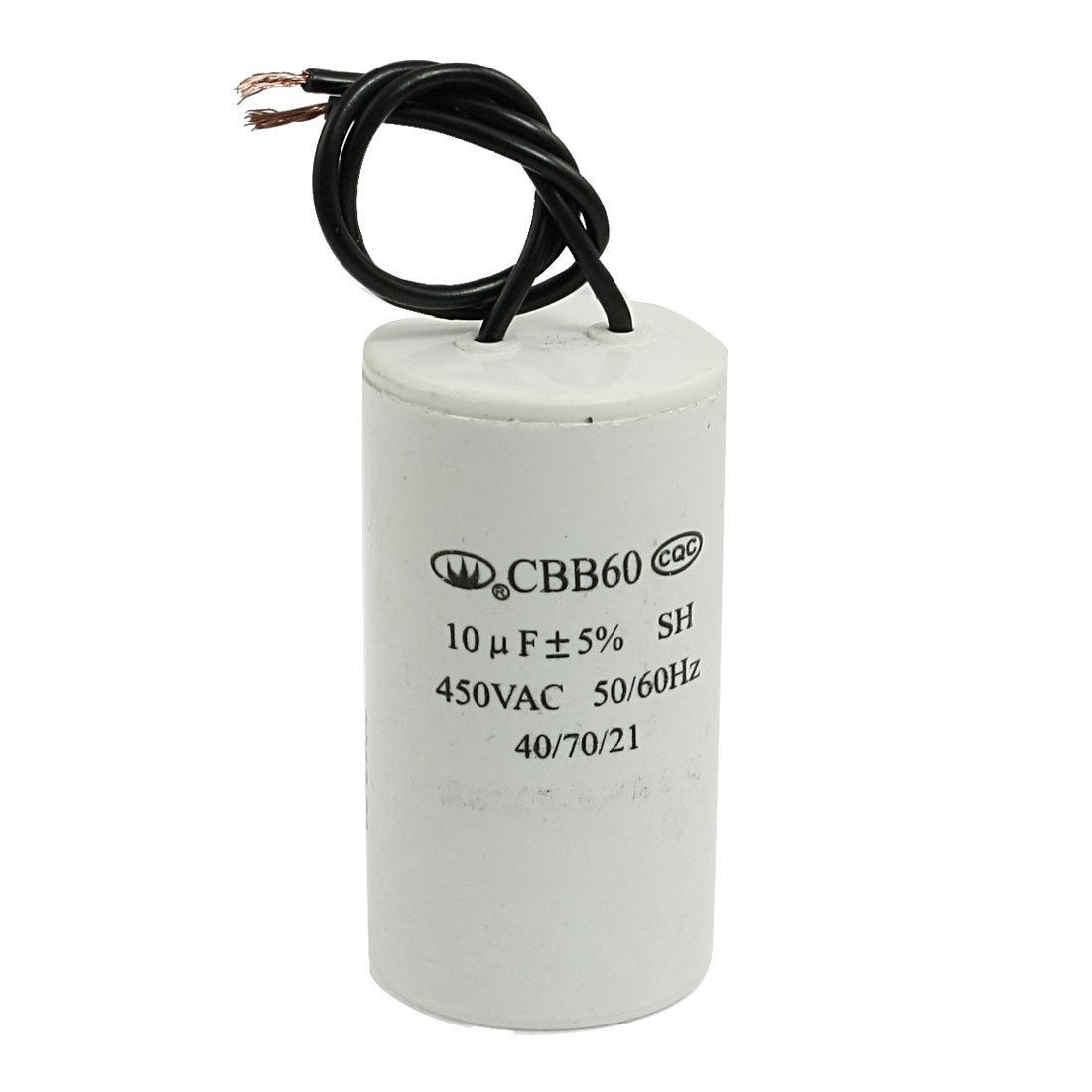 CBB60 AC 450V 10uF 50/60Hz Polypropylene Film Motor Capacitor Lcoqq