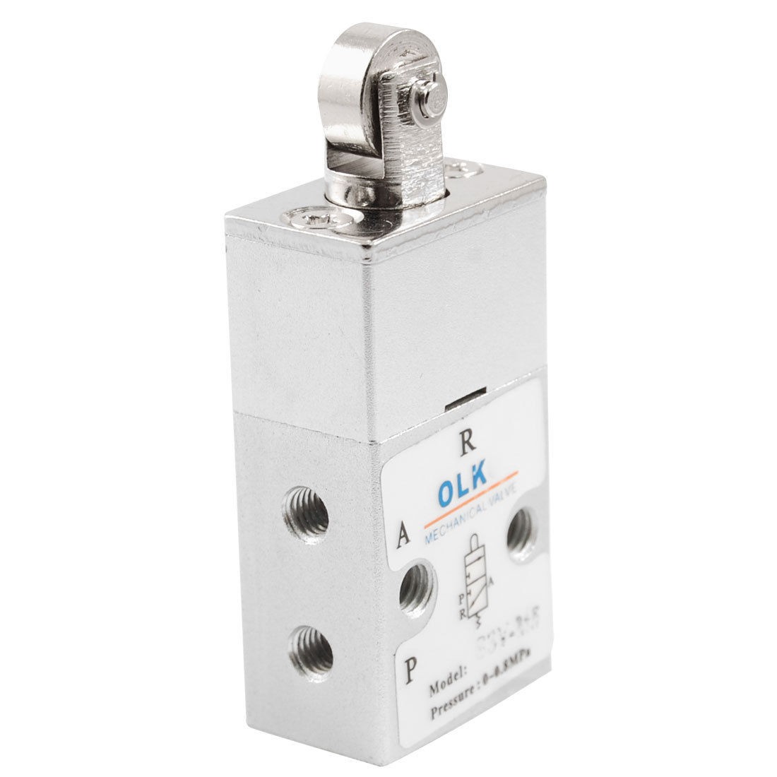 Solenoid 2 Position 3 Way Vertical Roller Mechanical Valve