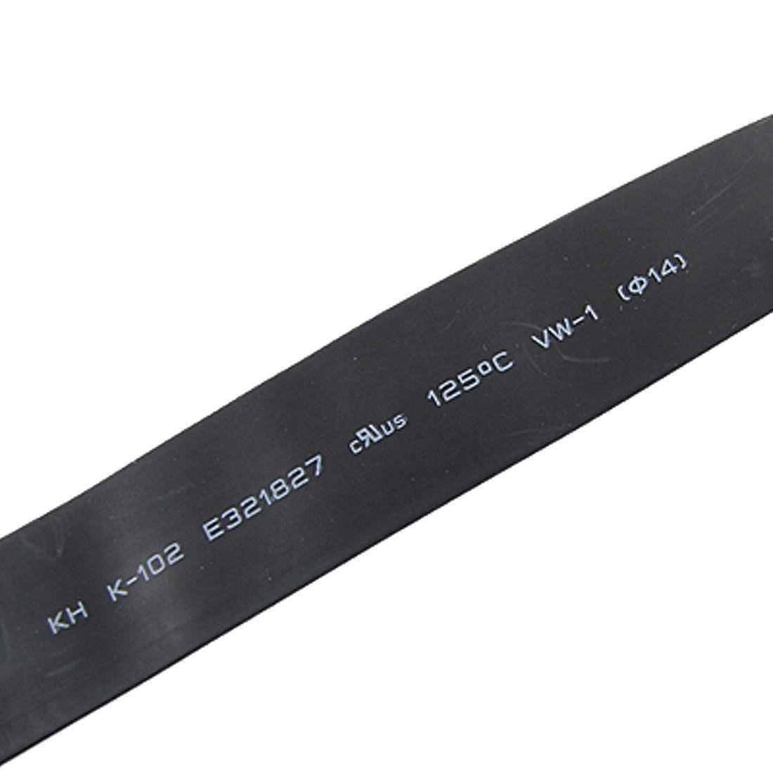 6M 19.7ft 14mm Dia. Heat Shrinkable Tube Shrink Tubing Black