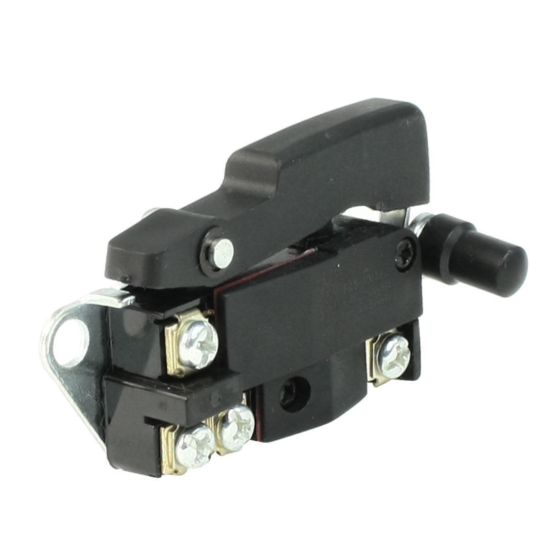 AC 250V/12A 125V/20A SPST NO Manual Lock on Electric Trigger Switch