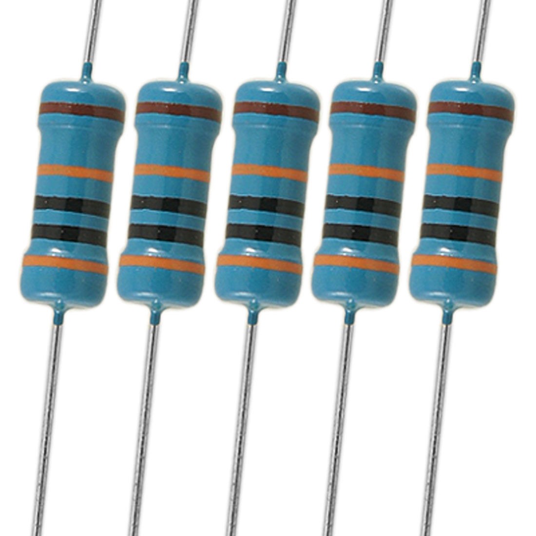 1W 300K Ohm 1% Axial Lead Metal Film Resistors 200 Pcs
