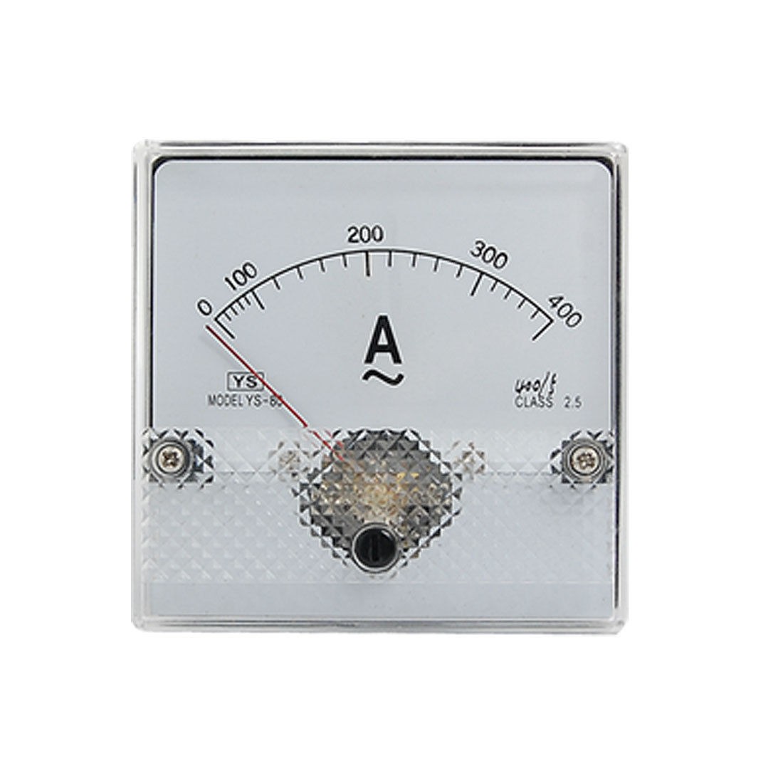 AC 400A Plastic Housed Analog Panel Meter Ammeter Gauge