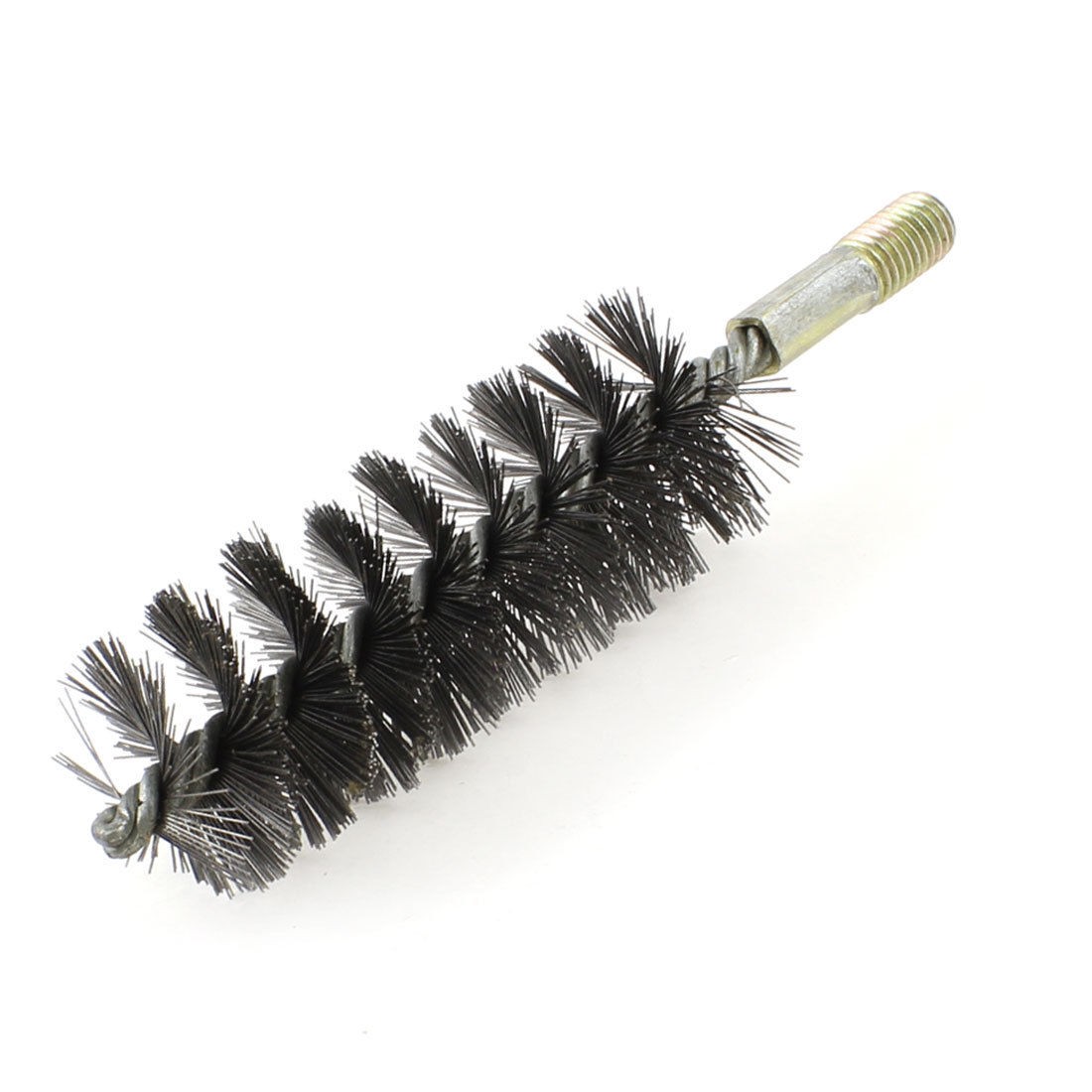 12mm Thread 40mm Diameter Steel Wire Tube Brush Cleaning Tool