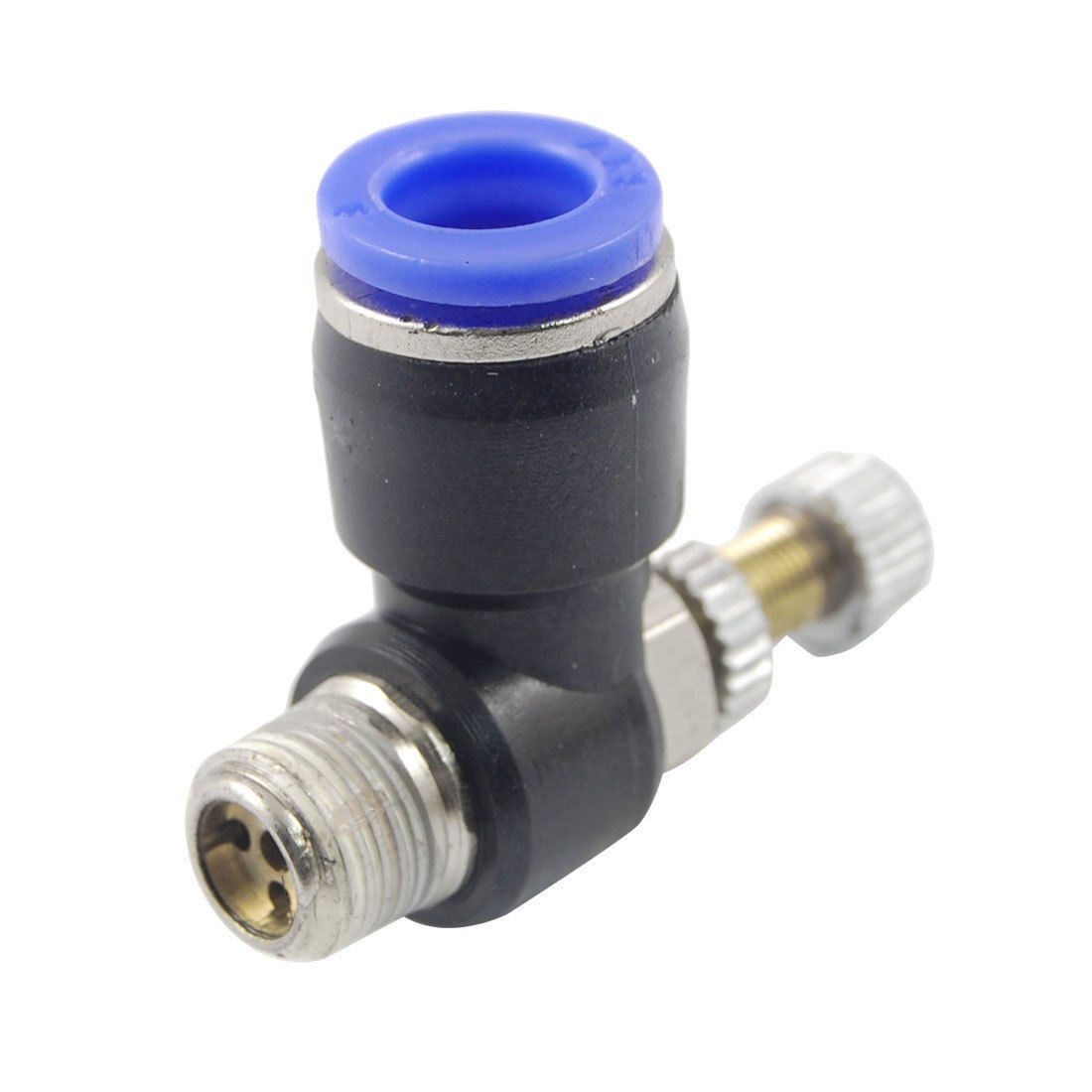 9.4mm Thread 8mm Push in Pneumatic Speed Controller Push In Connector